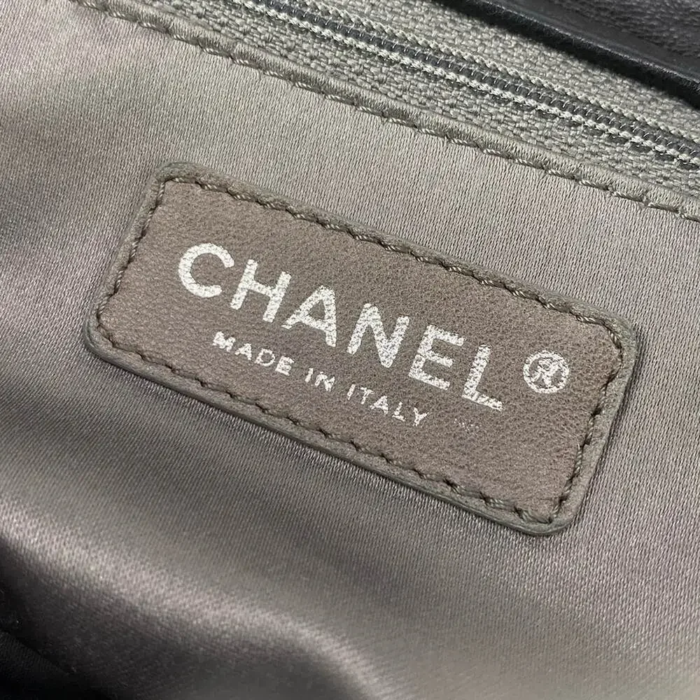Chanel Matelasse Shoulder Bag Lambskin Fur